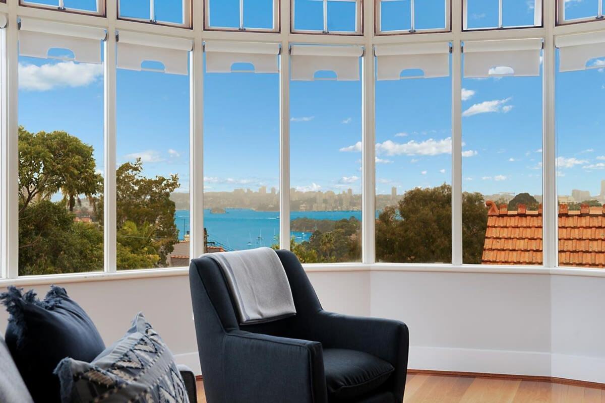Huge Harbour View Apartment In Historic Home Sydney Exterior foto